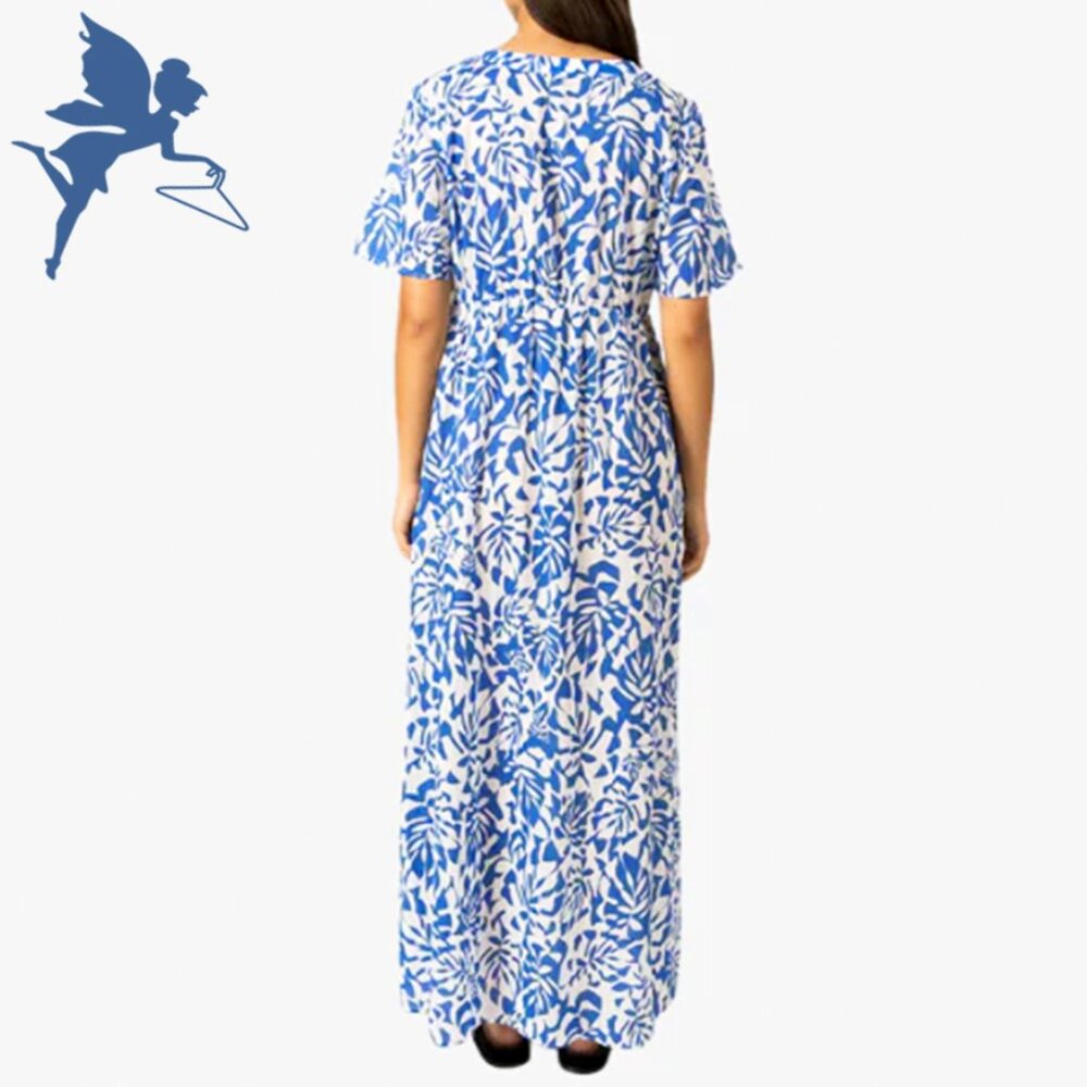 SAINT JAMES Cecilia V Neck Maxi Dress - Picture 2 of 9